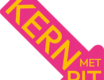 Kern met pit